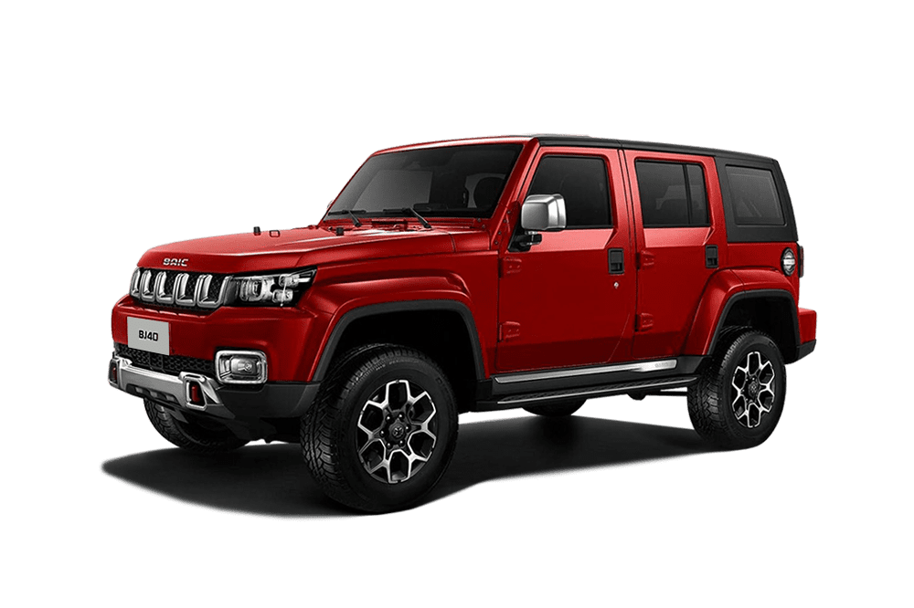 Фото Красный матовый металлик BAIC BJ40