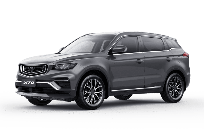 Фото Серый GEELY Belgee X70