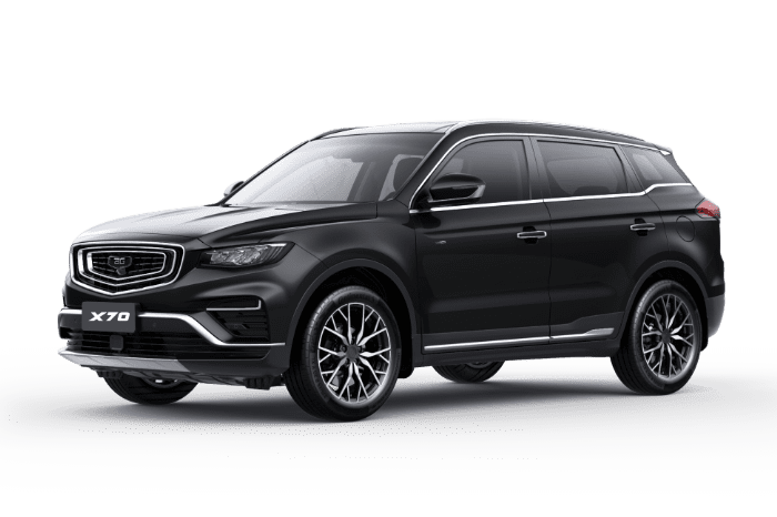 Фото черн GEELY Belgee X70