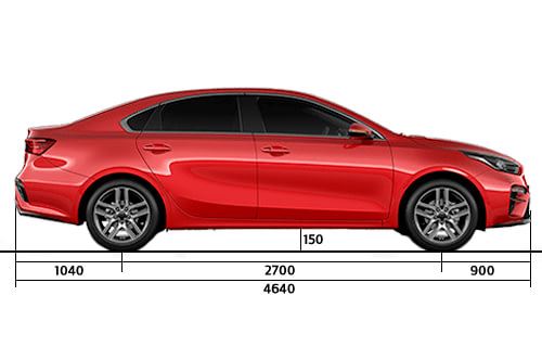 Киа церато 3 габариты