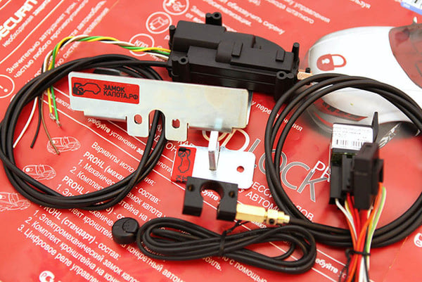 Электромеханический замок капота PROSECURITY | №1 Электромеханический замок капота PROSECURITY | №1