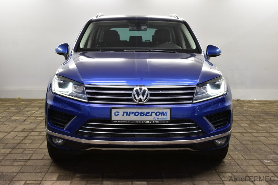 Фото Volkswagen Touareg II Рестайлинг с пробегом | №2