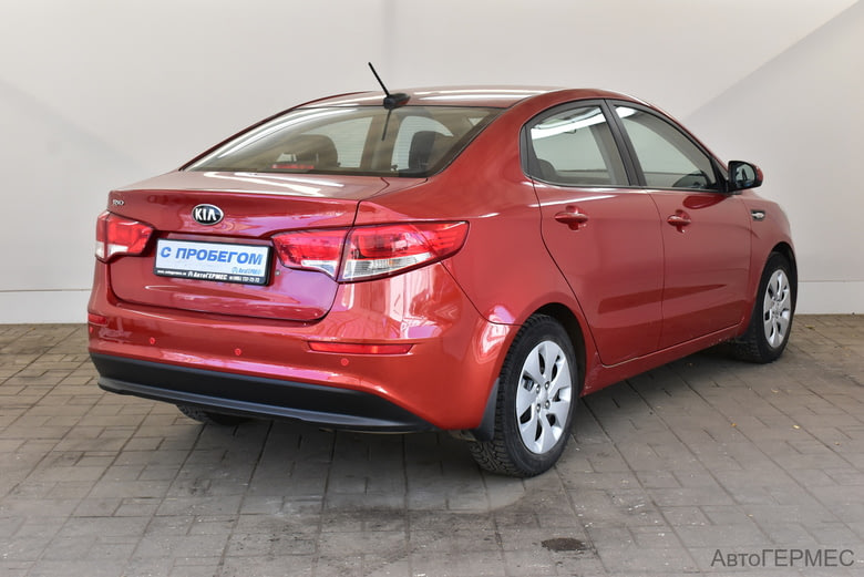 Фото Kia Rio III Рестайлинг с пробегом