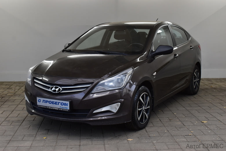 Фото HYUNDAI Solaris I Рестайлинг с пробегом