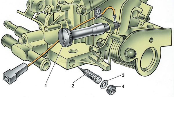 Регулировка карбюратора BAIC, №2