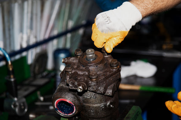 Ремонт рулевого редуктора FAW Vita, №2