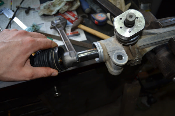 Ремонт рулевой тяги BAIC, №2