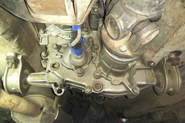 Замена масла в раздатке LADA, №1