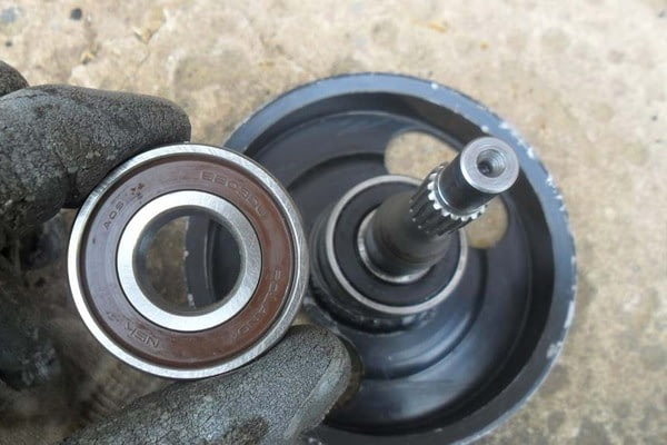 Замена подшипника ГУР LADA, №1