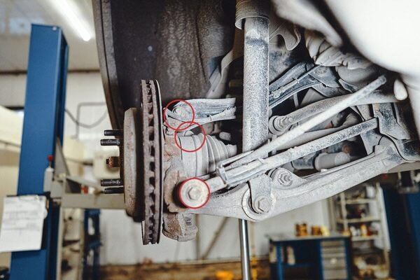 Замена шаровой опоры Jeep Cherokee, №1