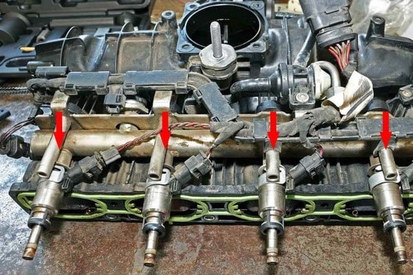 Замена топливных форсунок FAW, №2