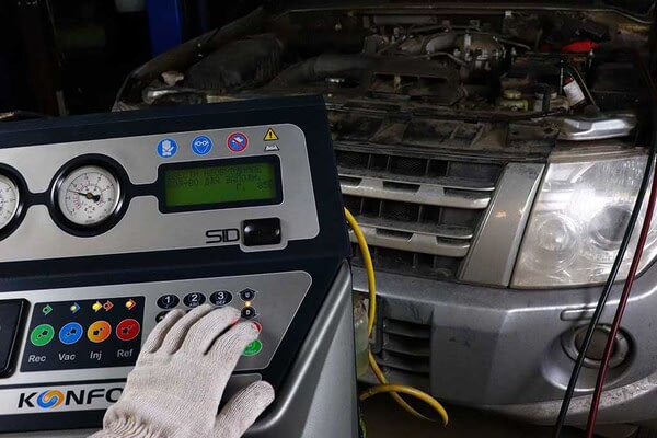 Заправка кондиционера MITSUBISHI Lancer, №1