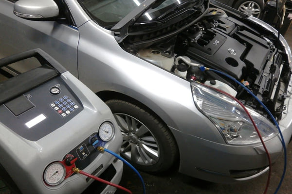 Заправка кондиционера Kia K5, №2